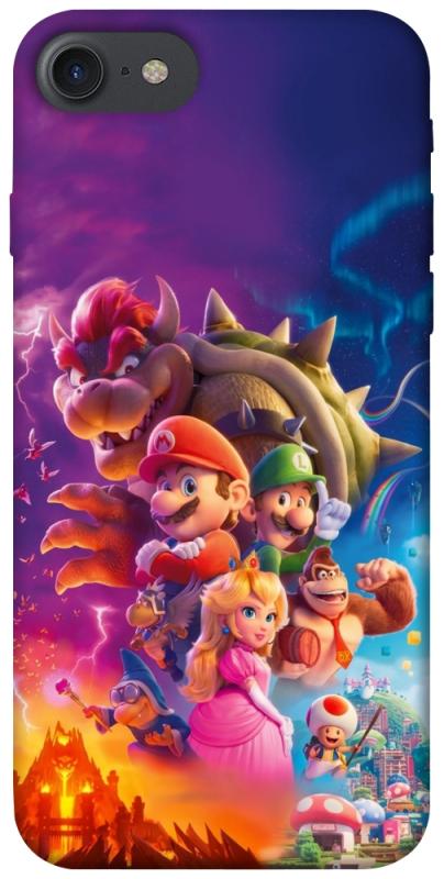 Чохол itsPrint Mario universe для Apple iPhone 7 / 8 (4.7"), ігри, купити оптом з доставкою