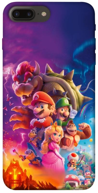 Чохол itsPrint Mario universe для Apple iPhone 7 plus / 8 plus (5.5"), ігри, купити оптом з доставкою