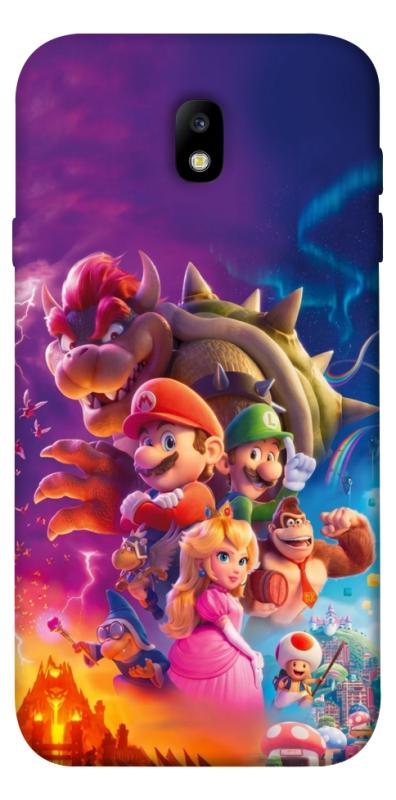 Чехол itsPrint Mario universe для Samsung J730 Galaxy J7 (2017), игры, купить оптом с доставкой