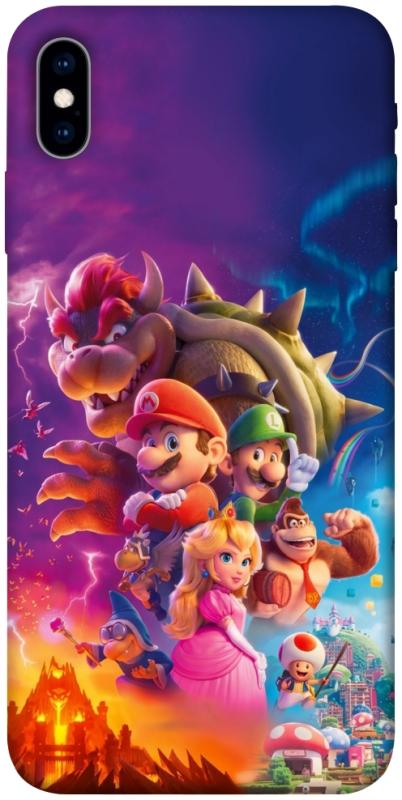 Чехол itsPrint Mario universe для Apple iPhone X (5.8"), игры, купить оптом с доставкой