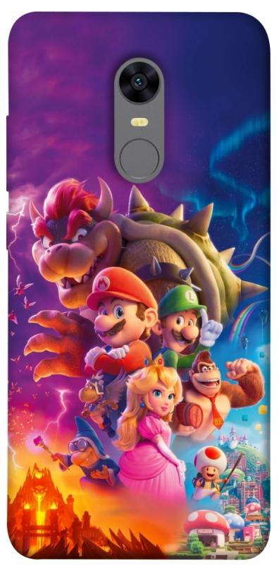 Чехол itsPrint Mario universe для Xiaomi Redmi 5 Plus / Redmi Note 5 (Single Camera), игры, купить оптом с доставкой