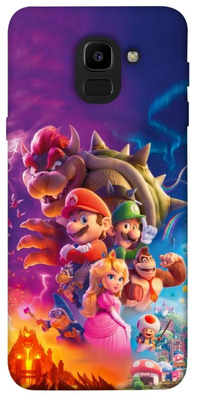Чехол itsPrint Mario universe для Samsung J600F Galaxy J6 (2018), игры, купить оптом с доставкой