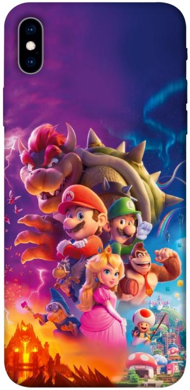 Чохол itsPrint Mario universe для Apple iPhone XS Max (6.5"), ігри, купити оптом з доставкою