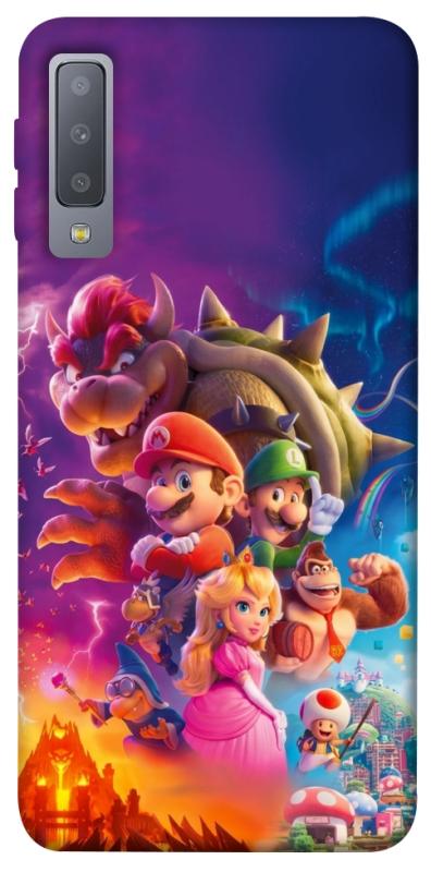 Чохол itsPrint Mario universe для Samsung A750 Galaxy A7 (2018), ігри, купити оптом з доставкою