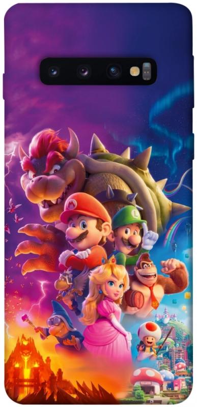 Чехол itsPrint Mario universe для Samsung Galaxy S10, игры, купить оптом с доставкой