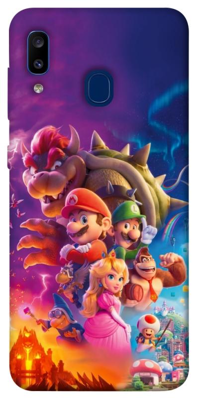 Чохол itsPrint Mario universe для Samsung Galaxy A20 / A30, ігри, купити оптом з доставкою