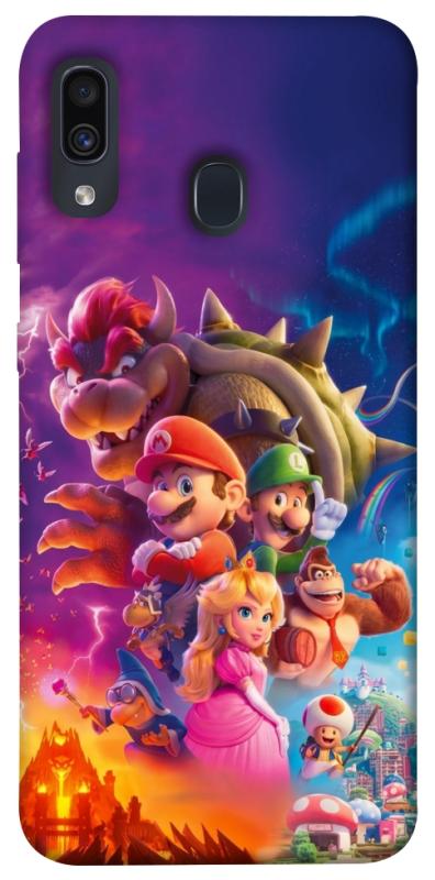 Чехол itsPrint Mario universe для Samsung Galaxy A20 / A30, игры, купить оптом с доставкой