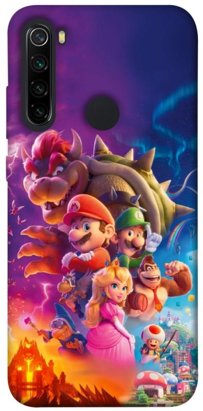 Чохол itsPrint Mario universe для Xiaomi Redmi Note 8, ігри, купити оптом з доставкою