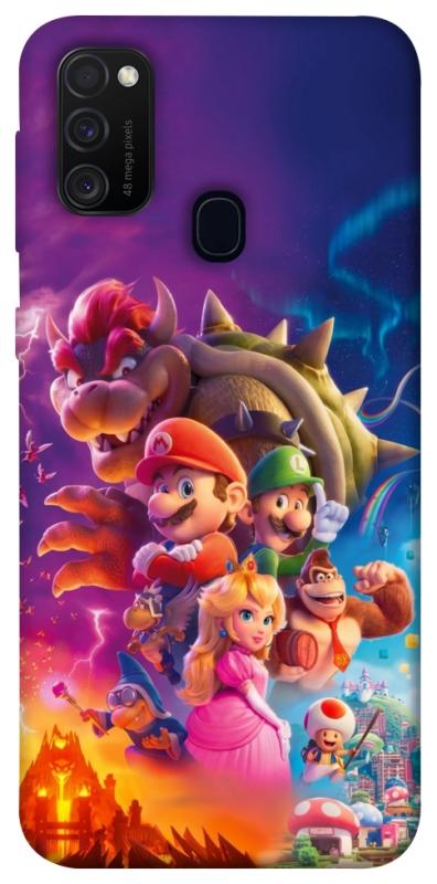 Чехол itsPrint Mario universe для Samsung Galaxy M30s / M21, игры, купить оптом с доставкой