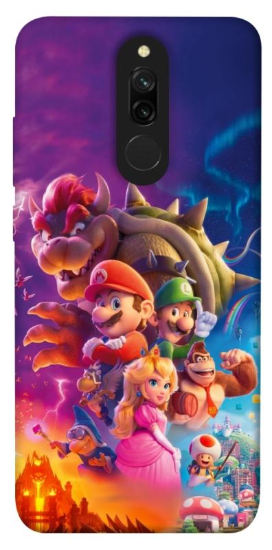 Чехол itsPrint Mario universe для Xiaomi Redmi 8, игры, купить оптом с доставкой