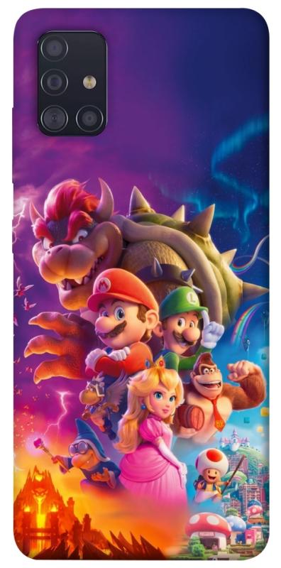 Чехол itsPrint Mario universe для Samsung Galaxy A51, игры, купить оптом с доставкой