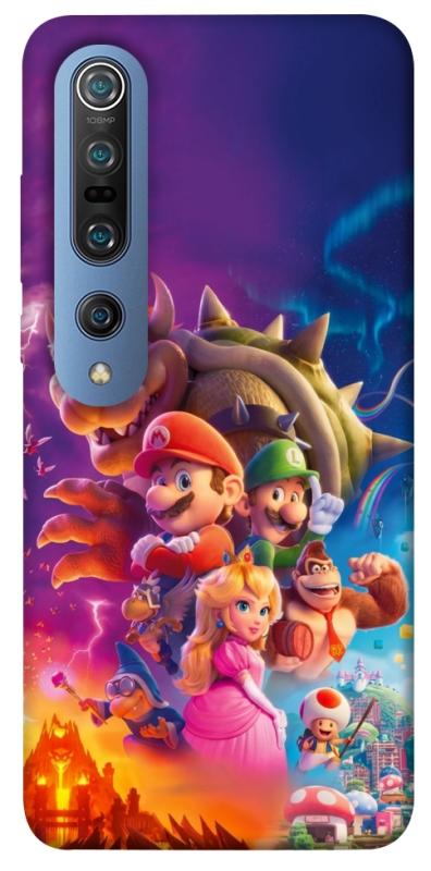 Чехол itsPrint Mario universe для Xiaomi Mi 10 / Mi 10 Pro, игры, купить оптом с доставкой