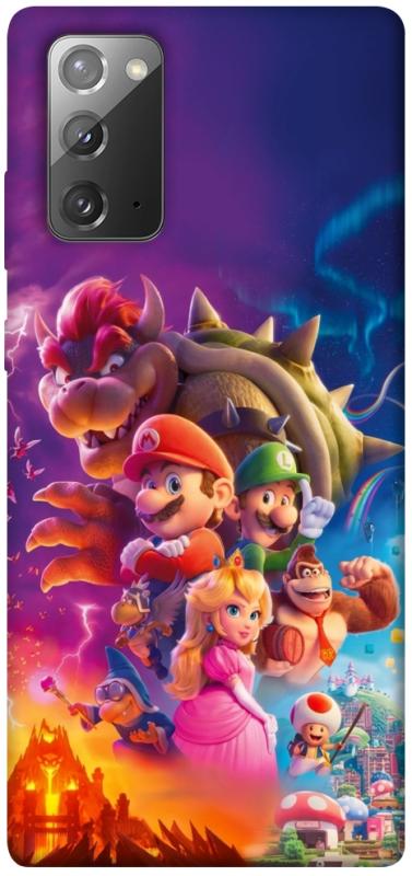 Чохол itsPrint Mario universe для Samsung Galaxy Note 20, ігри, купити оптом з доставкою
