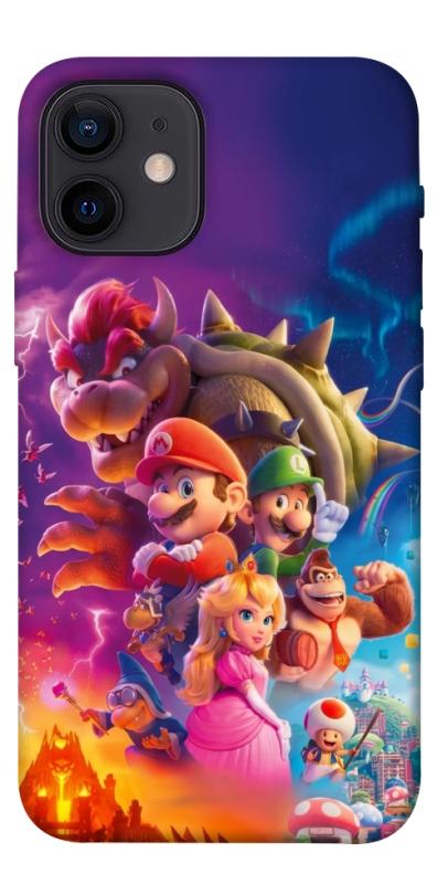 Чехол itsPrint Mario universe для Apple iPhone 12 mini (5.4"), игры, купить оптом с доставкой