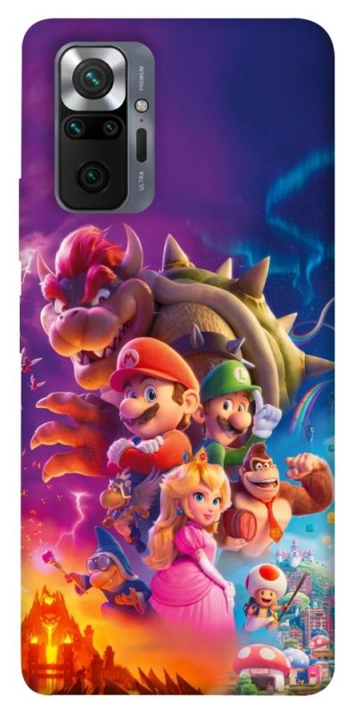 Чехол itsPrint Mario universe для Xiaomi Redmi Note 10 Pro, игры, купить оптом с доставкой