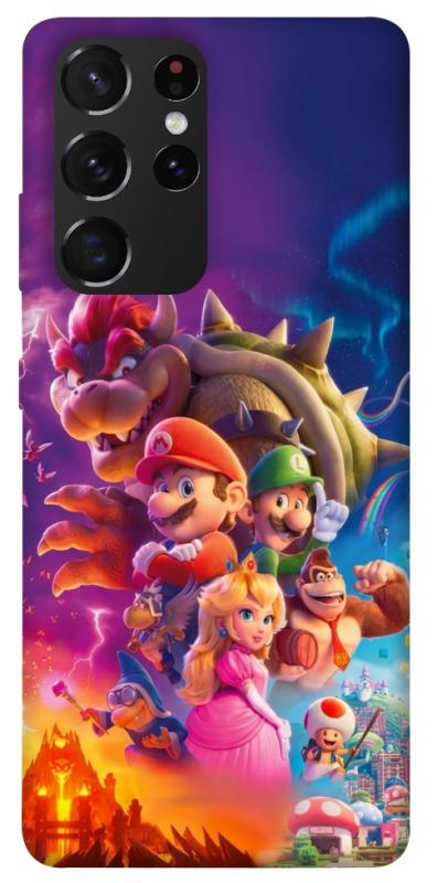 Чохол itsPrint Mario universe для Samsung Galaxy S21 Ultra, ігри, купити оптом з доставкою