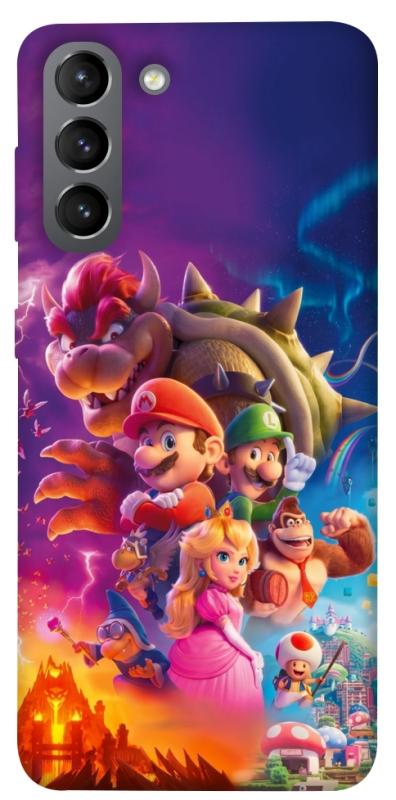 Чехол itsPrint Mario universe для Samsung Galaxy S21, игры, купить оптом с доставкой