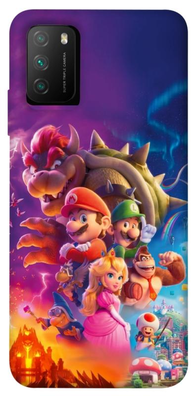 Чохол itsPrint Mario universe для Xiaomi Poco M3, ігри, купити оптом з доставкою