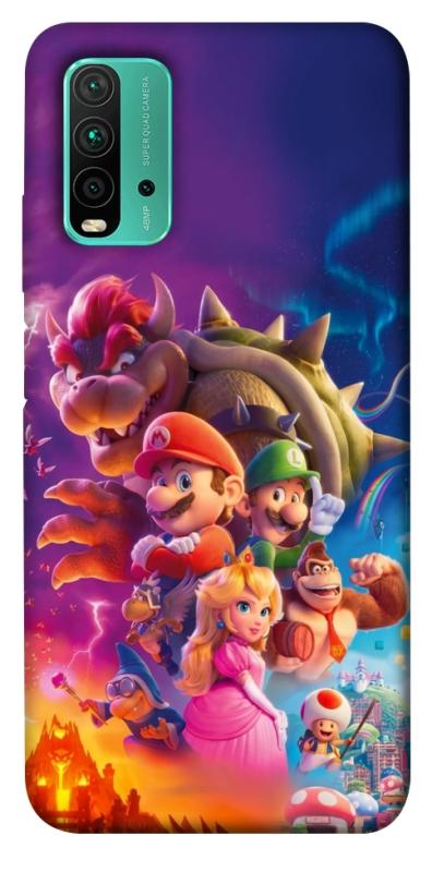 Чехол itsPrint Mario universe для Xiaomi Redmi Note 9 4G / Redmi 9 Power / Redmi 9T, игры, купить оптом с доставкой