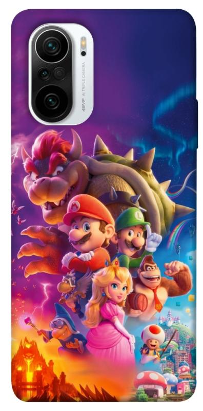 Чохол itsPrint Mario universe для Xiaomi Redmi K40 / K40 Pro / K40 Pro+ / Poco F3, ігри, купити оптом з доставкою