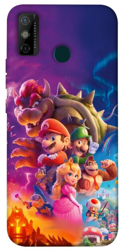 Чохол itsPrint Mario universe для TECNO Spark 6 Go, ігри, купити оптом з доставкою