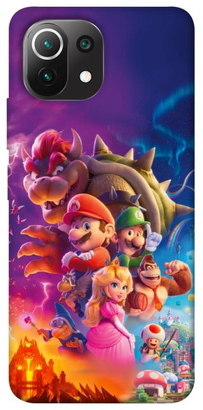 Чохол itsPrint Mario universe для Xiaomi Mi 11 Lite, ігри, купити оптом з доставкою