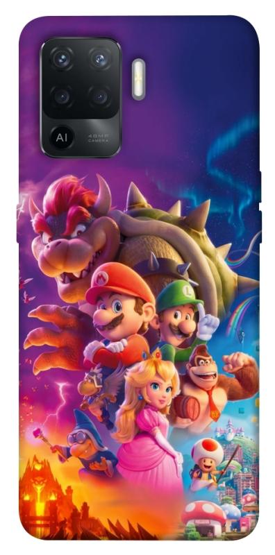 Чохол itsPrint Mario universe для Oppo Reno 5 Lite, ігри, купити оптом з доставкою