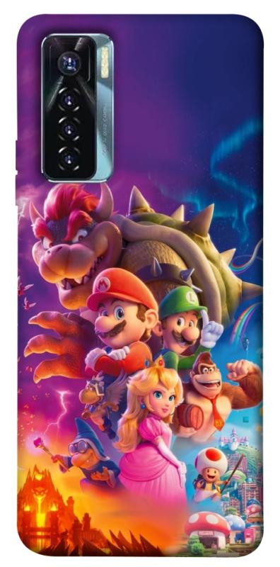 Чохол itsPrint Mario universe для TECNO Camon 17 Pro, ігри, купити оптом з доставкою