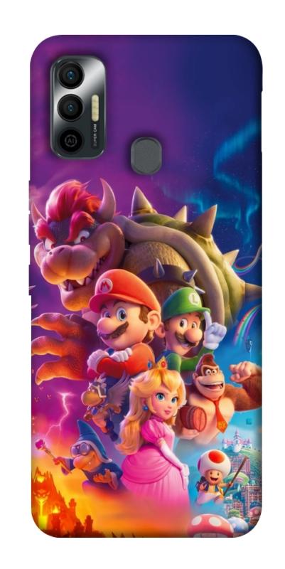 Чохол itsPrint Mario universe для TECNO Spark 7, ігри, купити оптом з доставкою