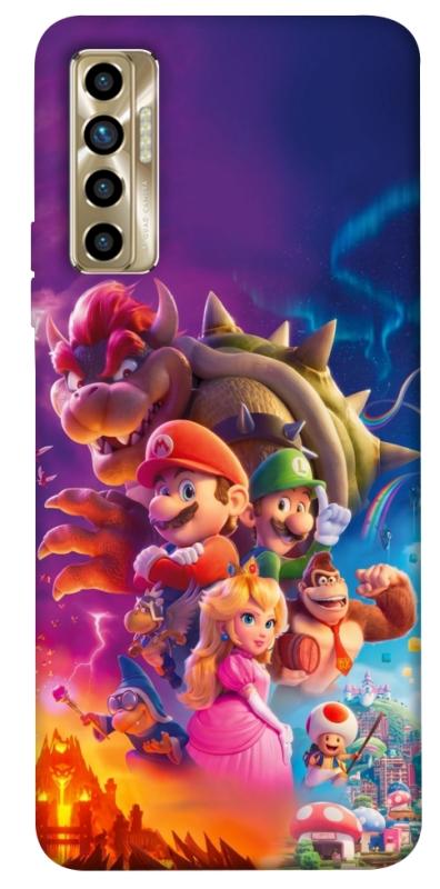 Чохол itsPrint Mario universe для TECNO Camon 17P, ігри, купити оптом з доставкою