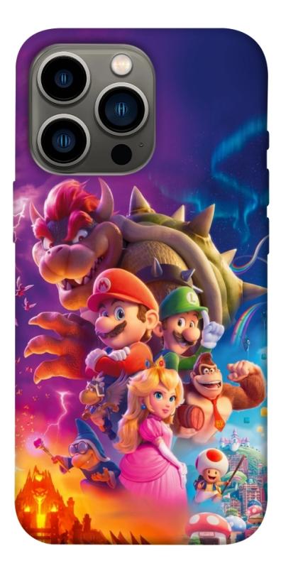 Чехол itsPrint Mario universe для Apple iPhone 13 Pro (6.1"), игры, купить оптом с доставкой