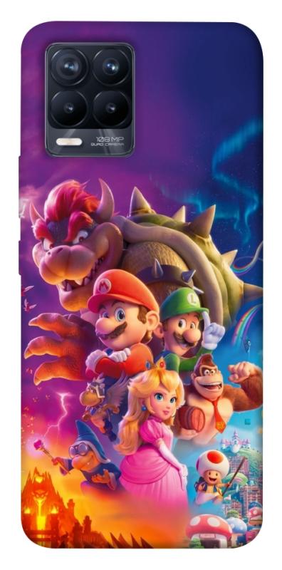 Чехол itsPrint Mario universe для Realme 8, игры, купить оптом с доставкой