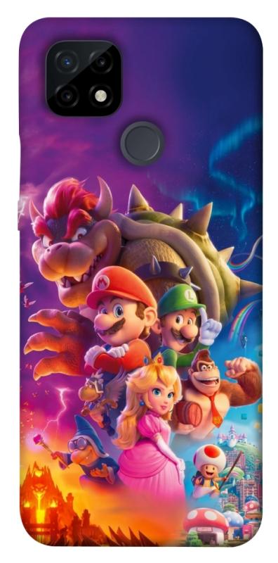 Чехол itsPrint Mario universe для Realme C21, игры, купить оптом с доставкой