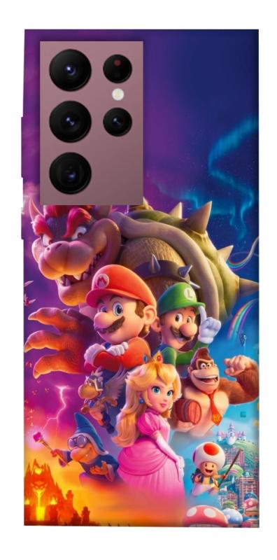 Чохол itsPrint Mario universe для Samsung Galaxy S22 Ultra, ігри, купити оптом з доставкою