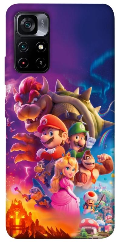 Чохол itsPrint Mario universe для Xiaomi Poco M4 Pro 5G, ігри, купити оптом з доставкою