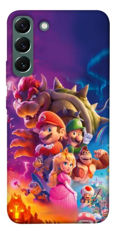 Чехол itsPrint Mario universe для Samsung Galaxy S22+, игры, купить оптом с доставкой