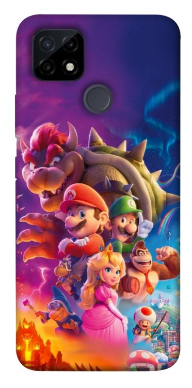 Чехол itsPrint Mario universe для Realme C21Y, игры, купить оптом с доставкой