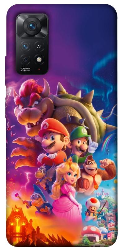 Чохол itsPrint Mario universe для Xiaomi Redmi Note 11 Pro 4G/5G, ігри, купити оптом з доставкою
