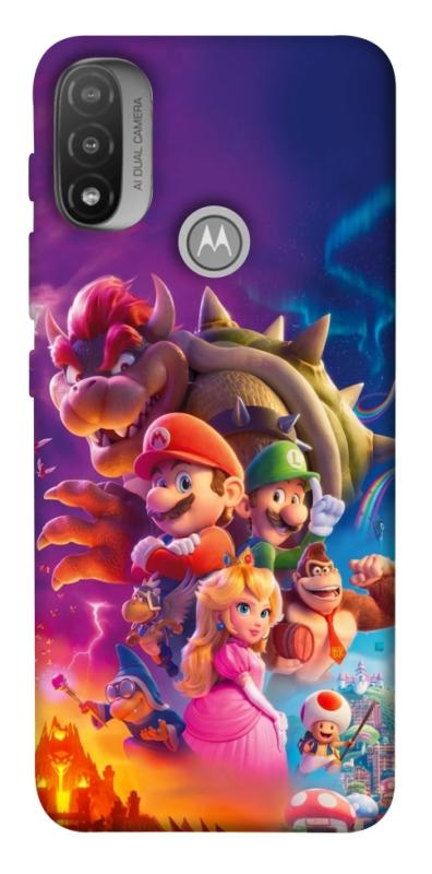 Чохол itsPrint Mario universe для Motorola Moto E20, ігри, купити оптом з доставкою