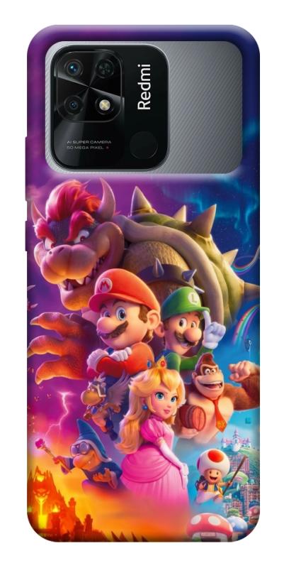 Чохол itsPrint Mario universe для Xiaomi Redmi 10C, ігри, купити оптом з доставкою