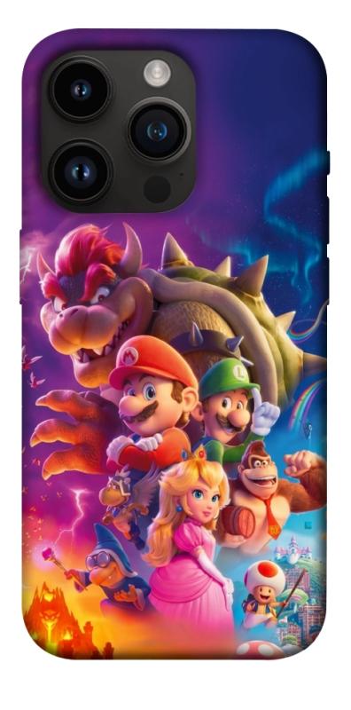 Чехол itsPrint Mario universe для Apple iPhone 14 Pro (6.1"), игры, купить оптом с доставкой