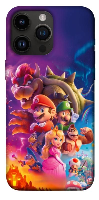 Чехол itsPrint Mario universe для Apple iPhone 14 Pro Max (6.7"), игры, купить оптом с доставкой
