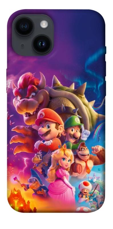 Чехол itsPrint Mario universe для Apple iPhone 14 (6.1"), игры, купить оптом с доставкой