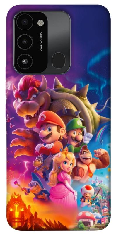 Чохол itsPrint Mario universe для TECNO Spark 8C, ігри, купити оптом з доставкою
