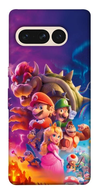 Чохол itsPrint Mario universe для Google Pixel 7 Pro, ігри, купити оптом з доставкою