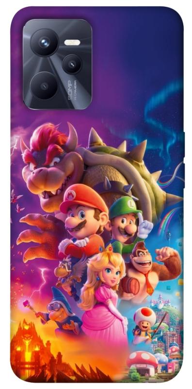 Чехол itsPrint Mario universe для Realme C35, игры, купить оптом с доставкой