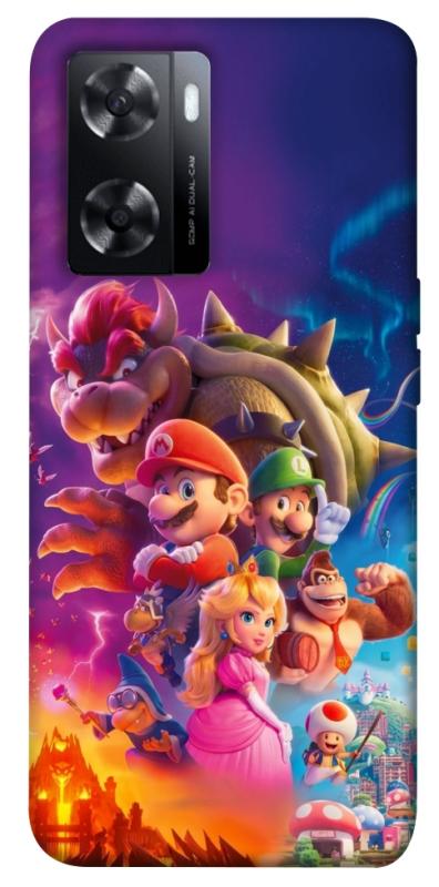 Чехол itsPrint Mario universe для Oppo A57s, игры, купить оптом с доставкой