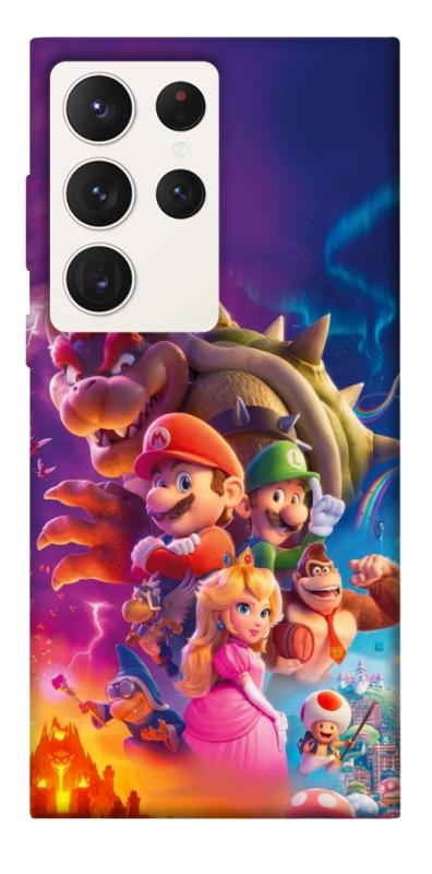 Чохол itsPrint Mario universe для Samsung Galaxy S23 Ultra, ігри, купити оптом з доставкою