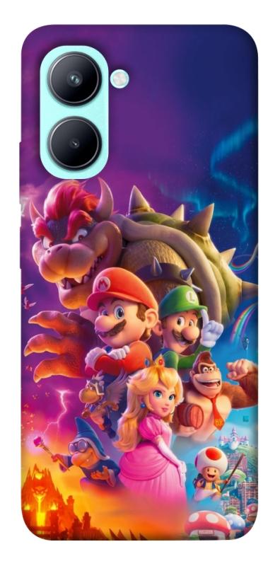 Чехол itsPrint Mario universe для Realme C33, игры, купить оптом с доставкой