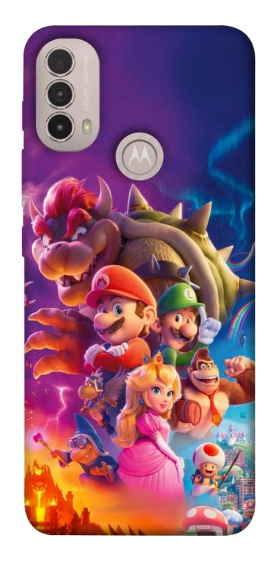 Чохол itsPrint Mario universe для Motorola Moto E40, ігри, купити оптом з доставкою